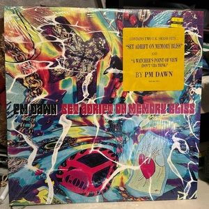 PM DAWN “Set a Drift On Memory Bliss”  Vintage 1991 -  12” LP - Vinyl Record